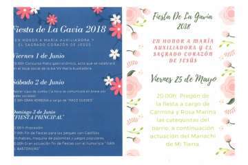 Pregón de las fiestas de La Gavia 2018 (Foto TA y TF)